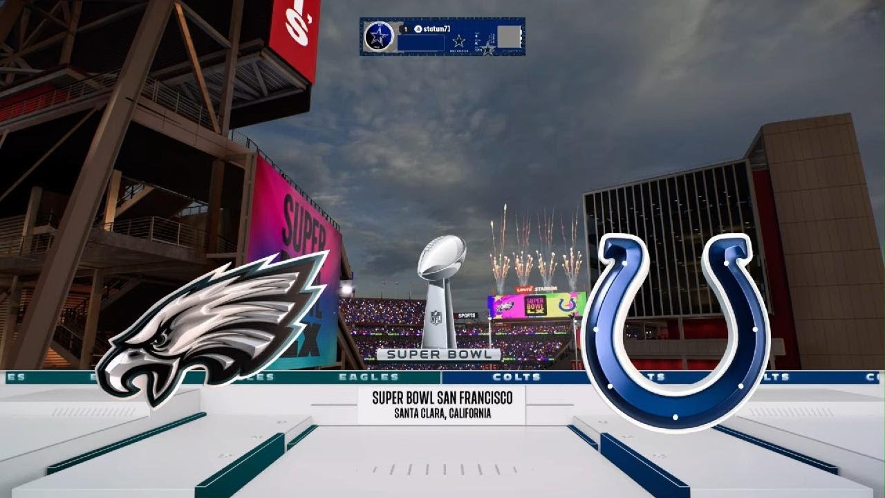 Madden NFL 26 - Eagles vs. Colts (Super Bowl LX) - PS5 gameplay
