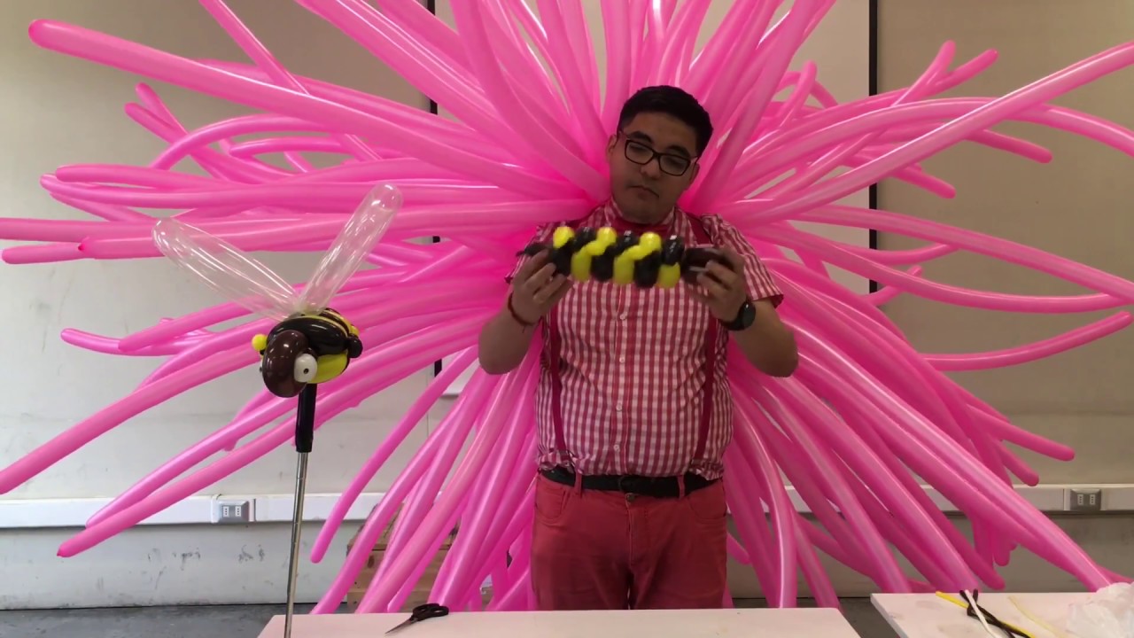 Abeja de globos