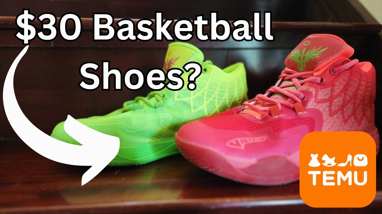 $30 Dollar BASKETBALL SHOES From TEMU???