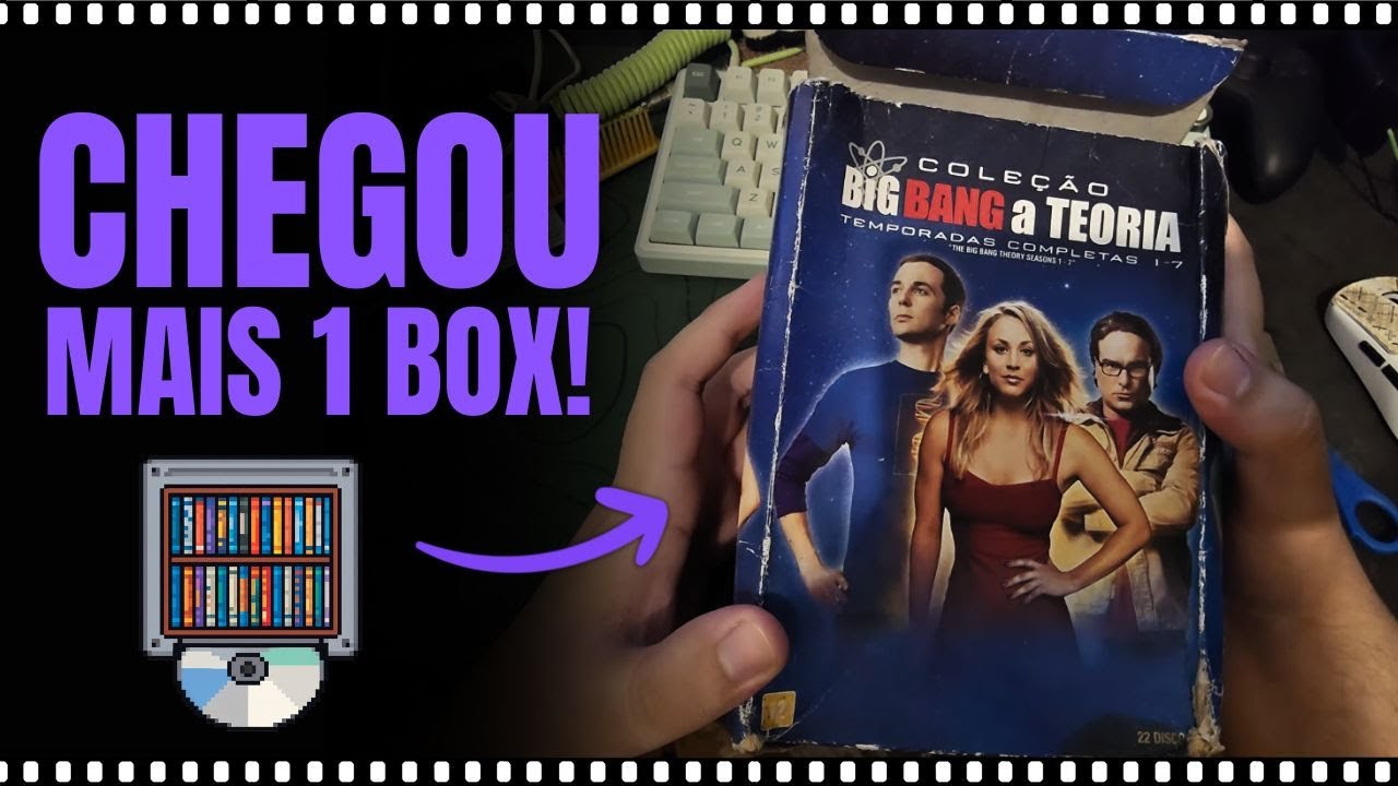 Box da Série The Big Bang Theory - Unboxing e Review