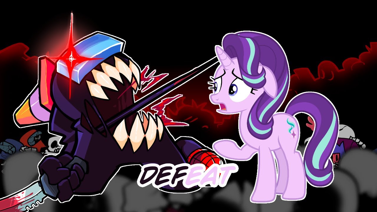 Defeat (black Vs. starlight glimmer) _ Friday Night Funkin'