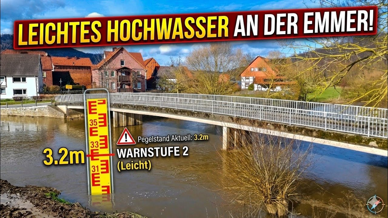 Potensic Atom 2 im Einsatz: Lage an der Emmer von oben