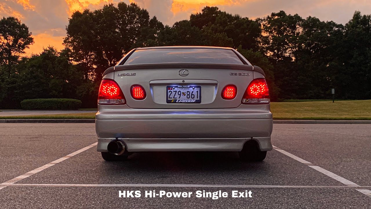 Is This The Best Sound For A Non Turbo 2JZ? | HKS Hi-Power Single Exit