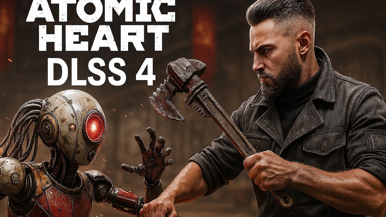 Atomic Heart - Ultra Ray Tracing, Max Settings 4K DLSS 4