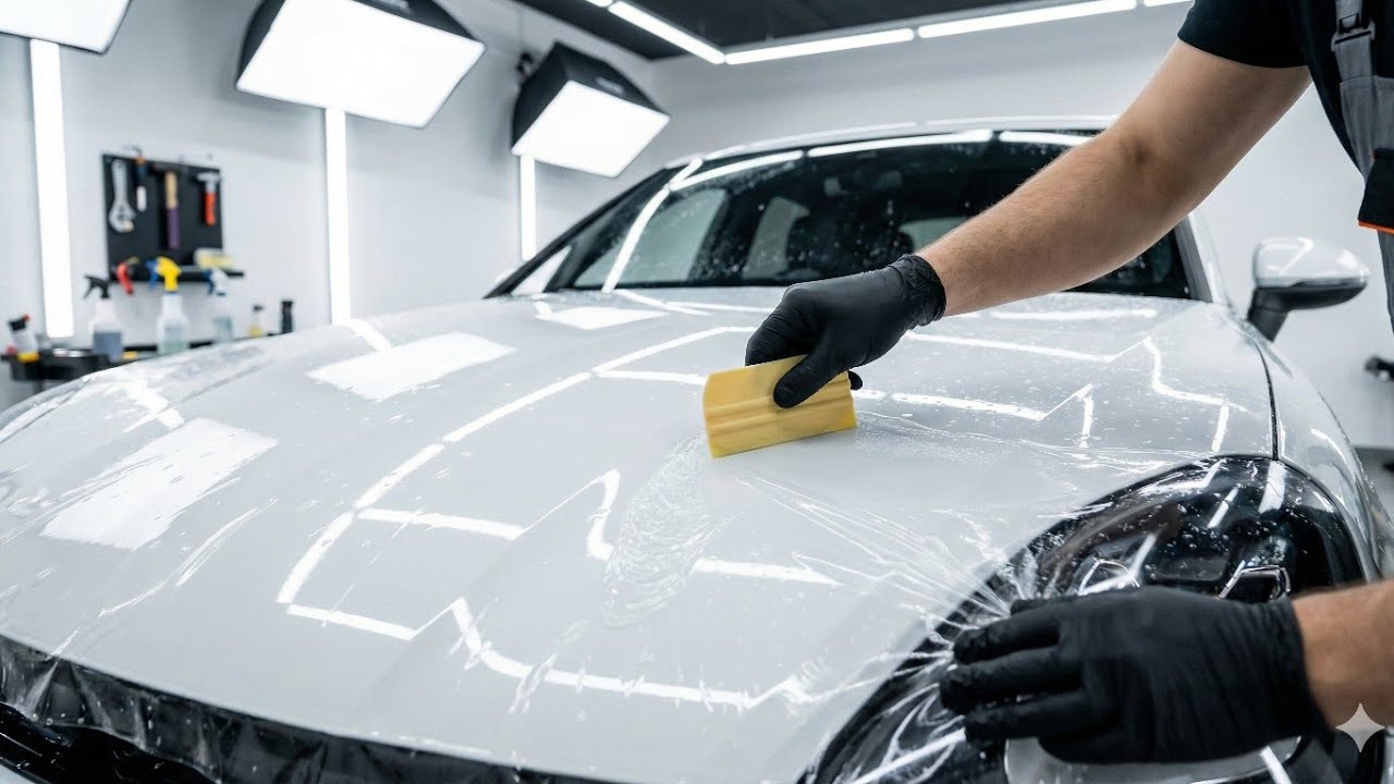 Silent Car PPF ASMR | No Music | Relaxing Detailing Process
