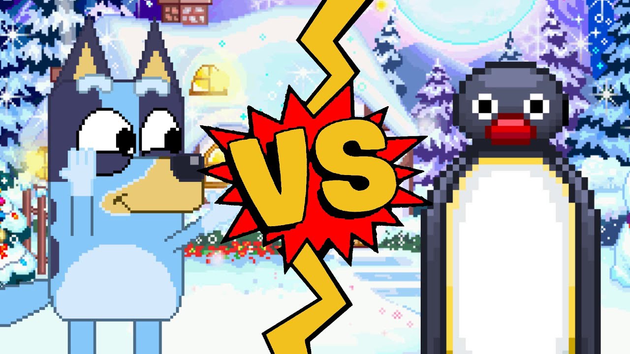 M.U.G.E.N Battles | Bluey vs Pingu