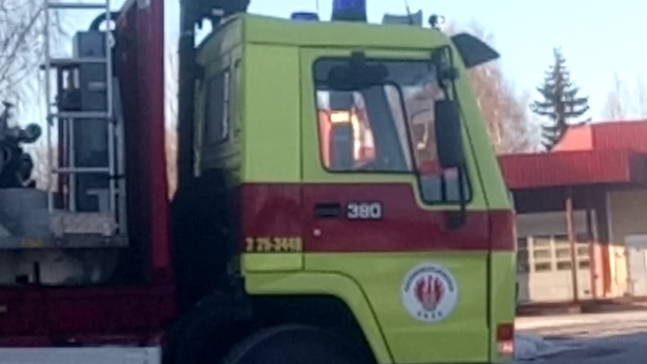 Rtj Orsa stort larm om en liten brand 🚒🚒🚒🚓🚑