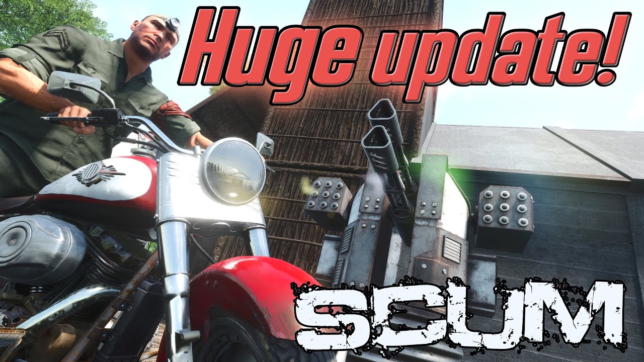 #SCUM. Quests, Turrets, Cruiser Bike and LOADS of cool stuff!