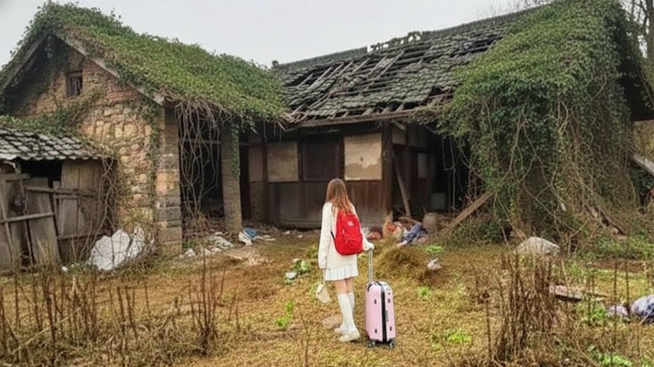Homeless Girl Turns an Abandoned House Into a Beautiful Mini Villa | Life-Changing Transformation