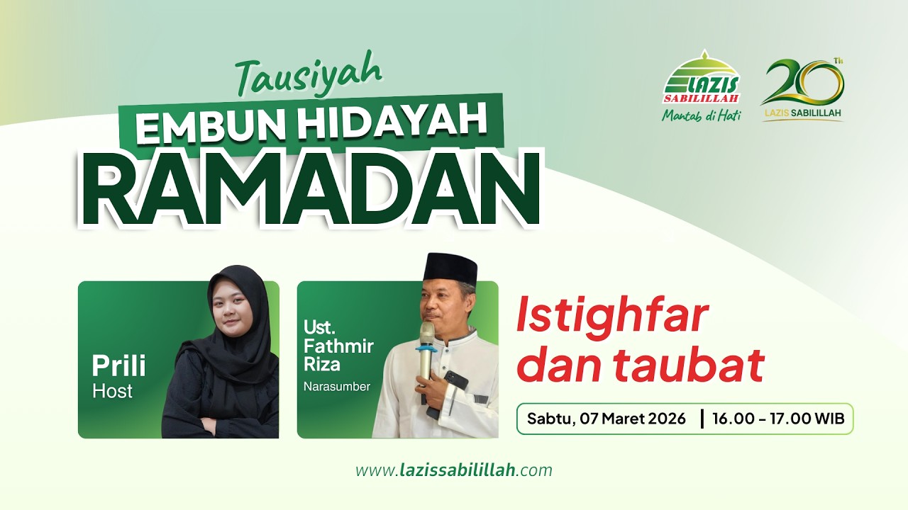 🔴LIVE | Istighfar dan Taubat | Embun Hidayah Ramadan 1447 H