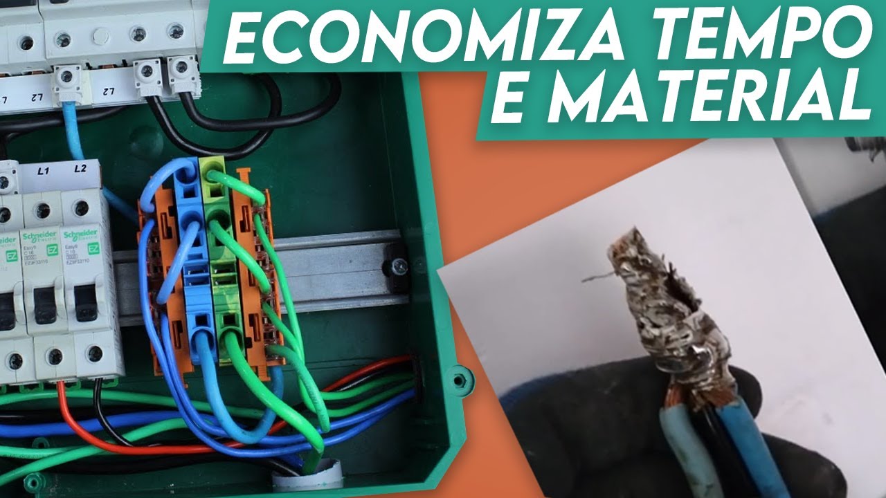 Descobri uma Solução incrível para Substituir os Barramentos de Neutro e Terra Parafuso
