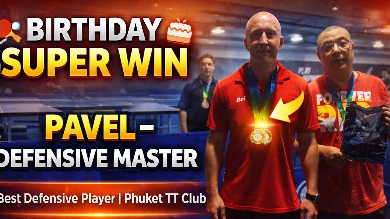 Phuket TT Club Masters Cup, 14th March🏓