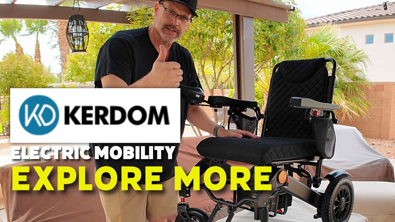 KERDOM Wheelchair Review: Lightweight, Foldable, and Powerful!