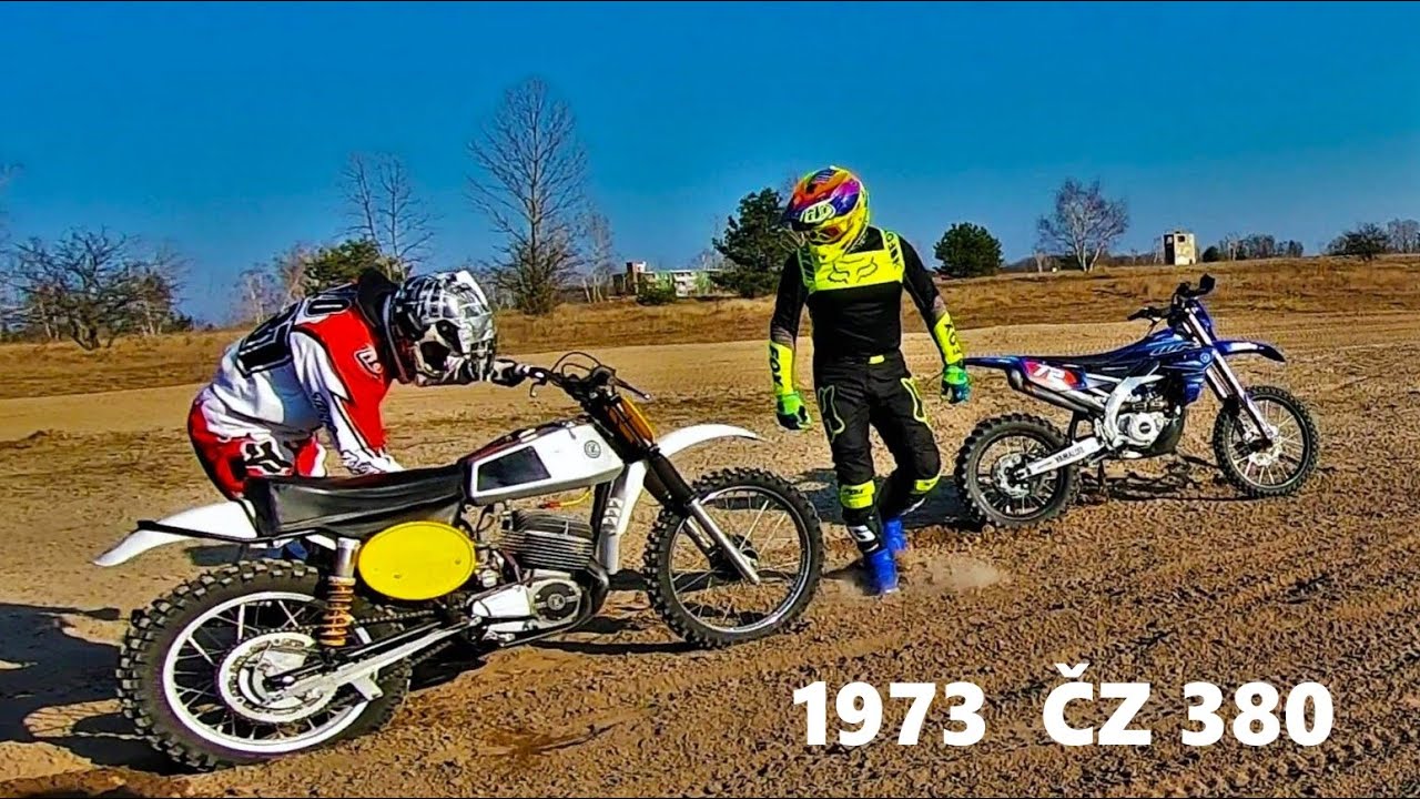 1973 ČZ 380 motocross classic