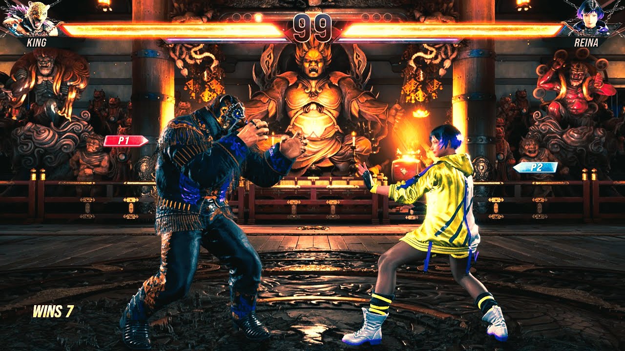 King vs Reina (Hardest) Tekken 8