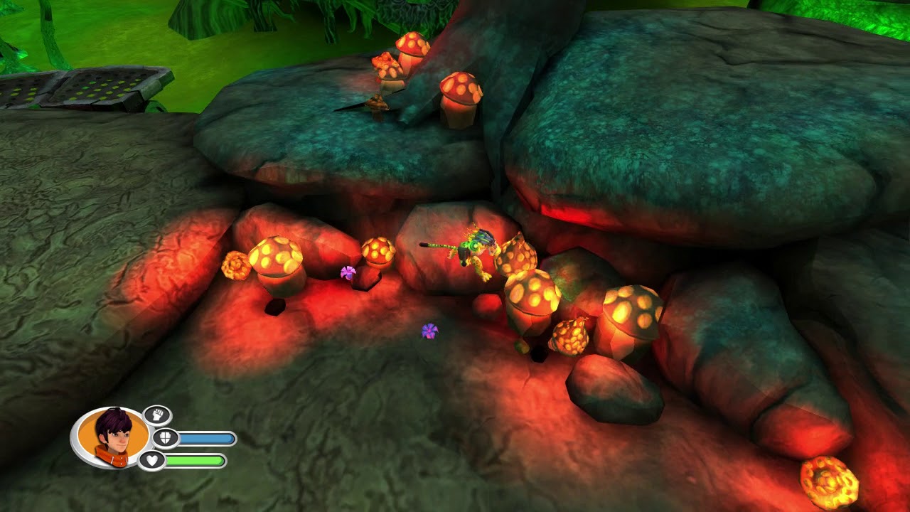 Invizimals: The Lost Kingdom - PS3 - Level 17 - Mushroom Marsh (Blind, All Collectibles)