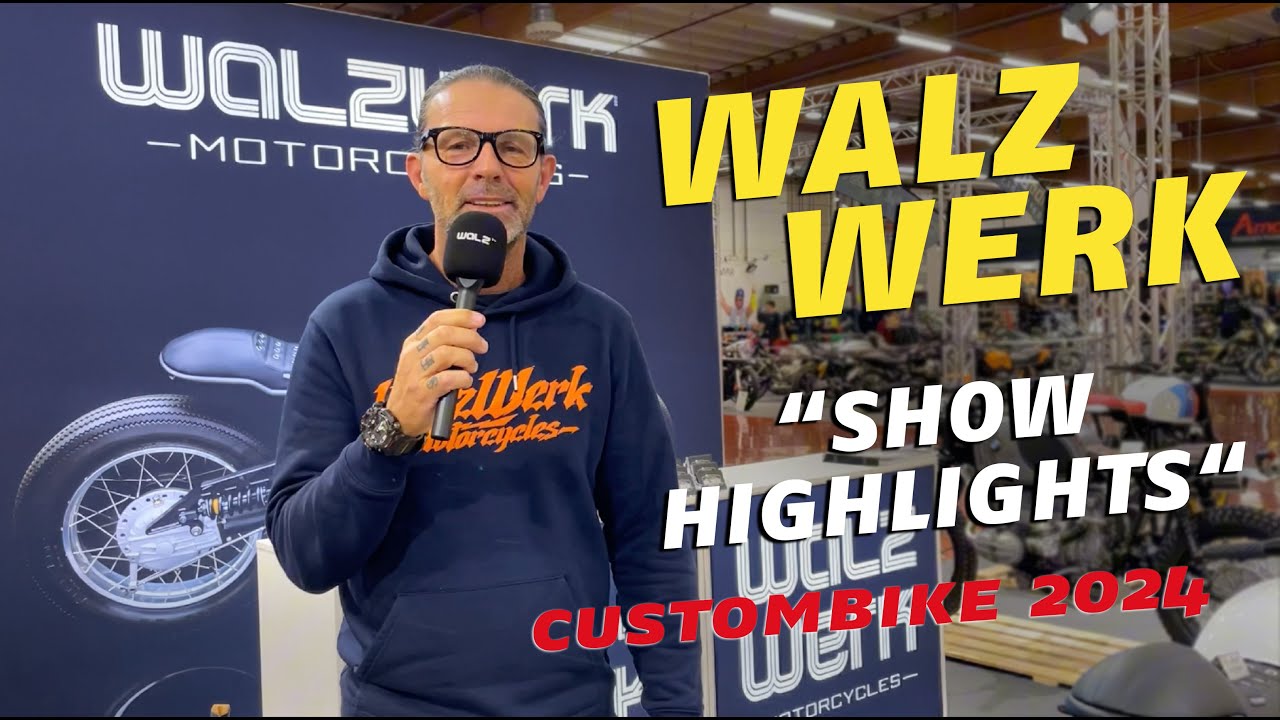 Show Highlights at the WALZWERK® Stand - Custombike 2024