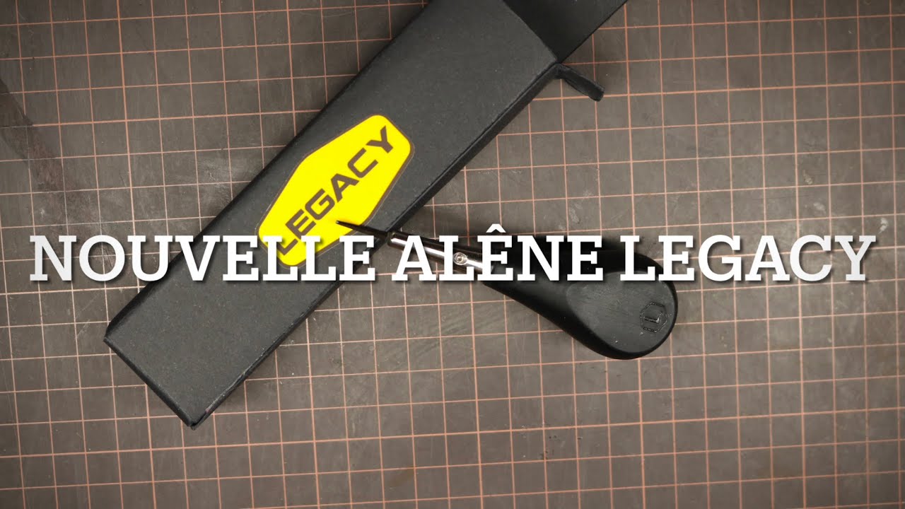 Nouvel outil pour le travail du cuir : l'alêne 