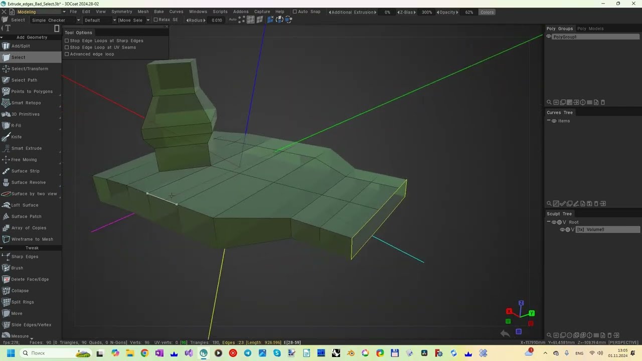 3DCoat Room Retopo/Modeling