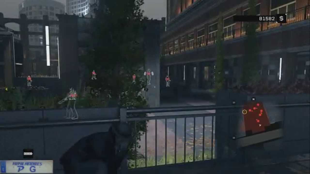Watch Dogs. Centro de control ctOS distrito MAD MILE.