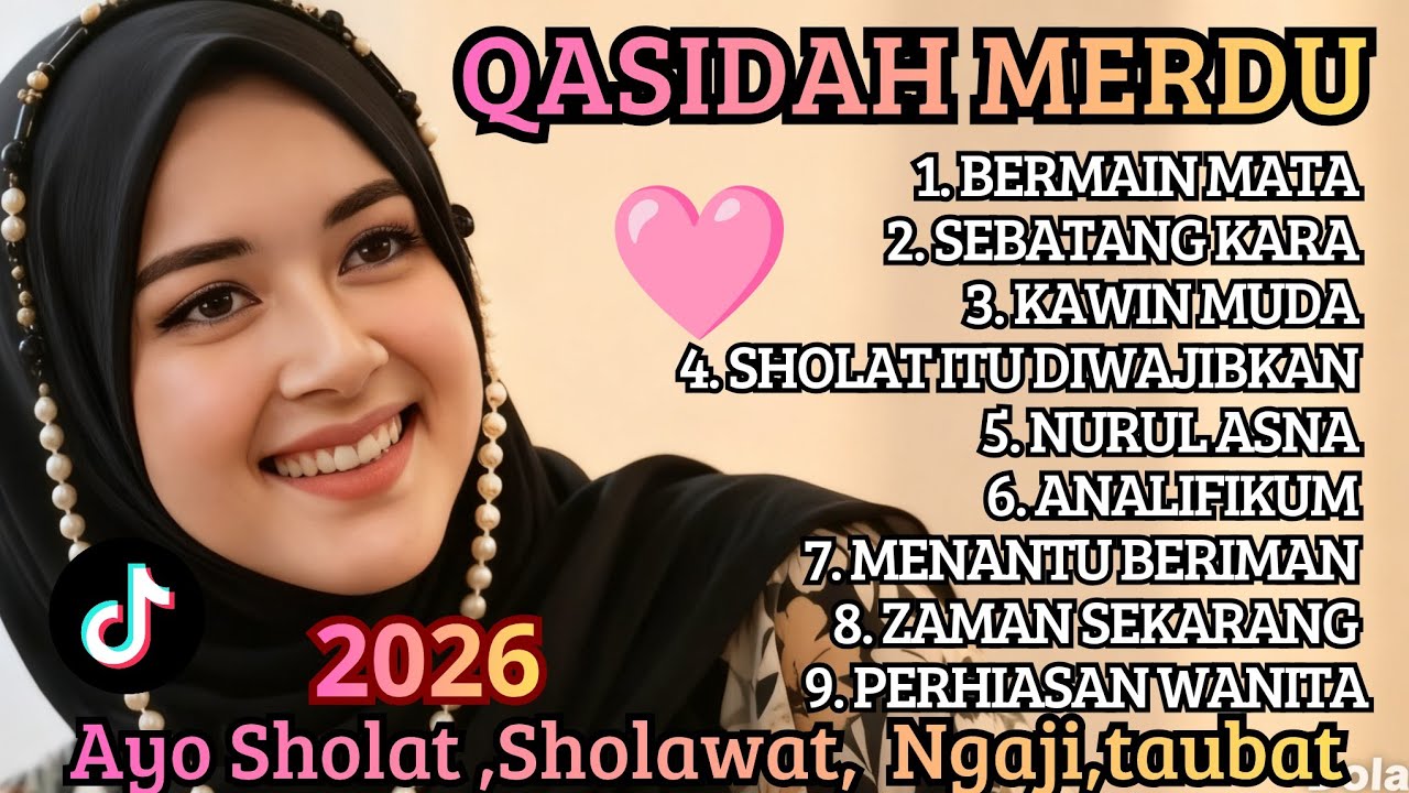 KUMPULAN QASIDAH MERDUU ✨️SPESIAL MENYAMBUT BULAN PUASA❤️TOP PENYEJUK HATI/MUSIK GAMBUS AUDIO JERNIH
