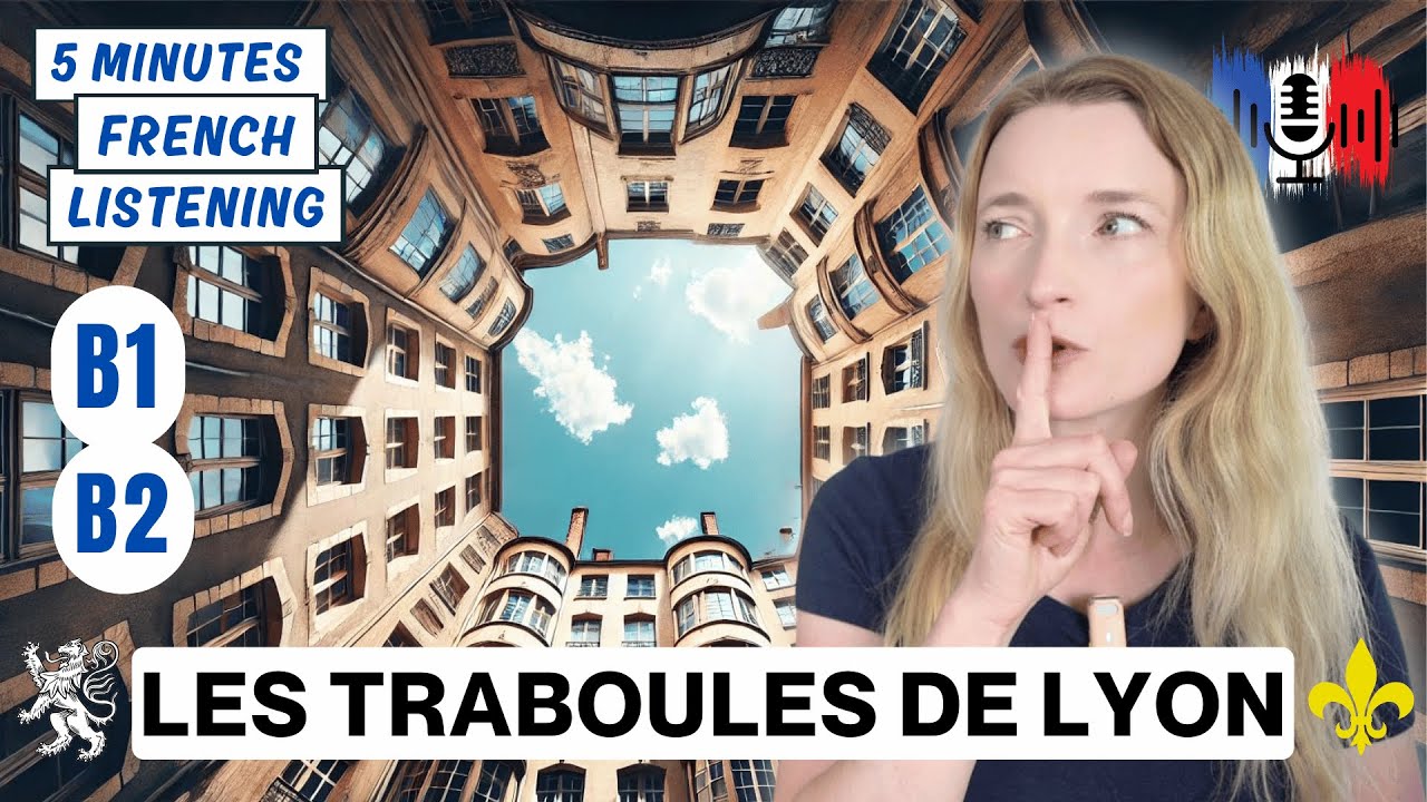 Les passages secrets de Lyon : Les traboules 🇫🇷 | Slow French for B1 B2 French Learners