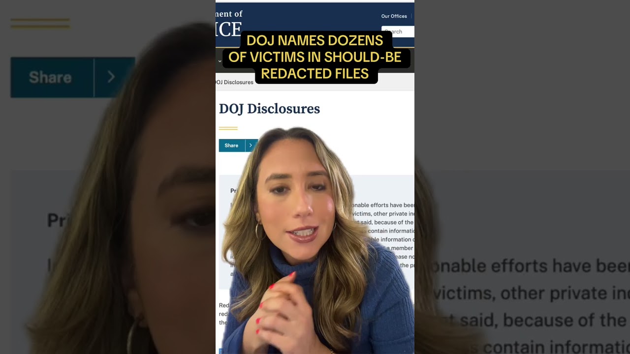 DOJ Publishes Epstein Documents with Private Info Unredacted — Prominent Names Surface Again