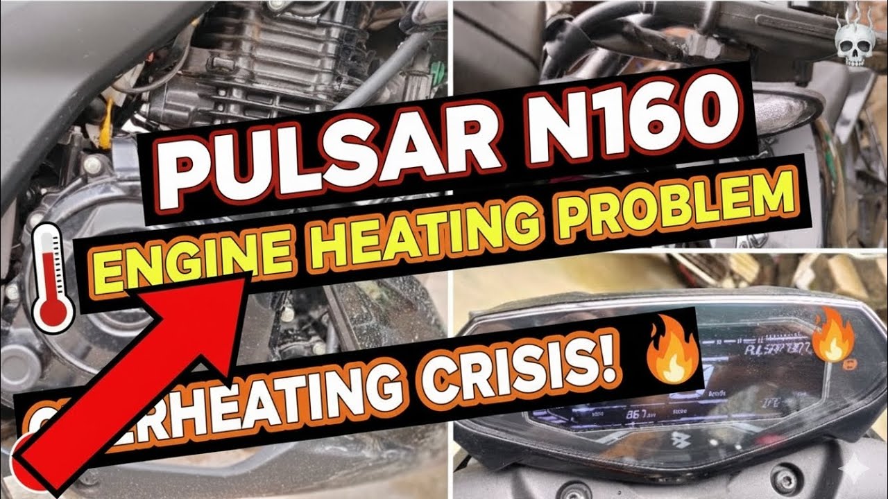 Pulsar N160 engine Heating Problem After First Service | Real Story Pulsar n160 new model 2025