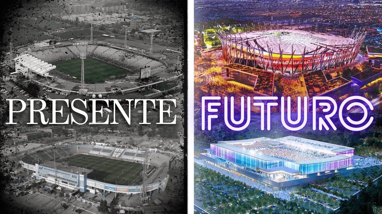 La EVOLUCION de los ESTADIOS del FUTBOL CHILENO (PRIMERA DIVISIÓN)