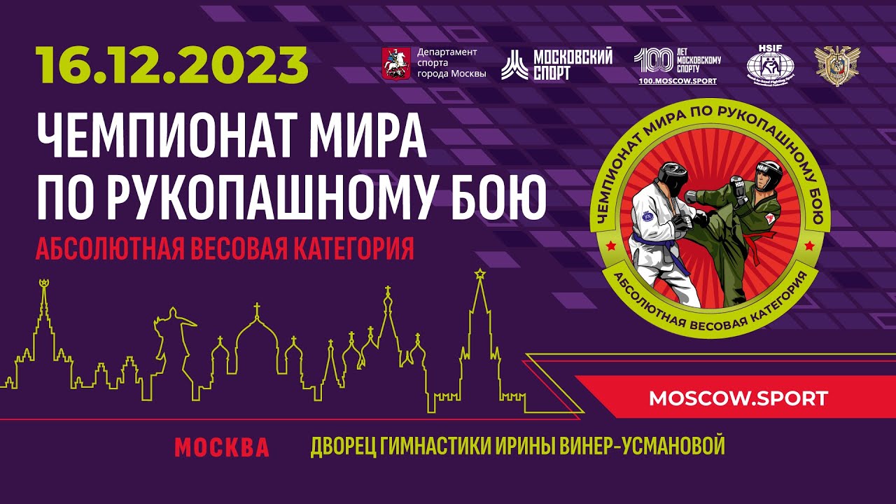 Финалы. Чемпионат Мира по Рукопашному Бою 2023. Абсолют.