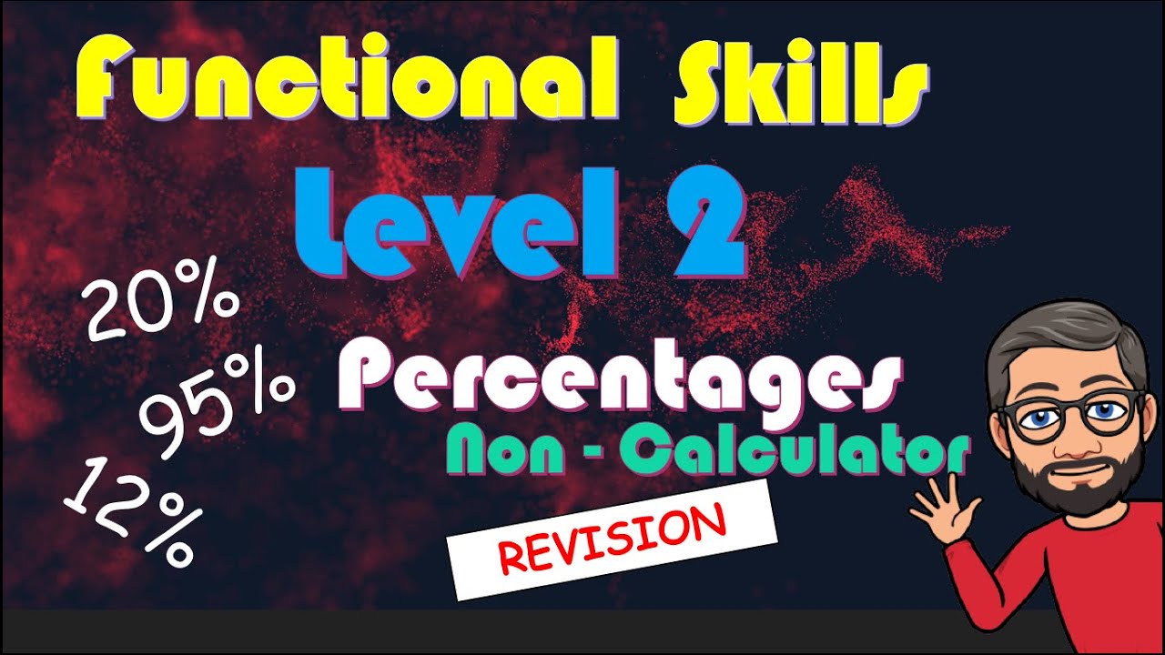 Functional Skills Maths Level 2 - Percentages revision