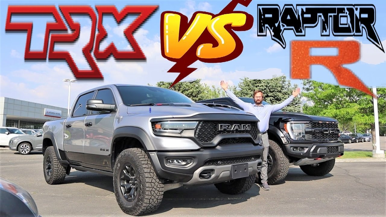 2023 Ram TRX Vs 2023 Ford Raptor R: Which Drives The Best?