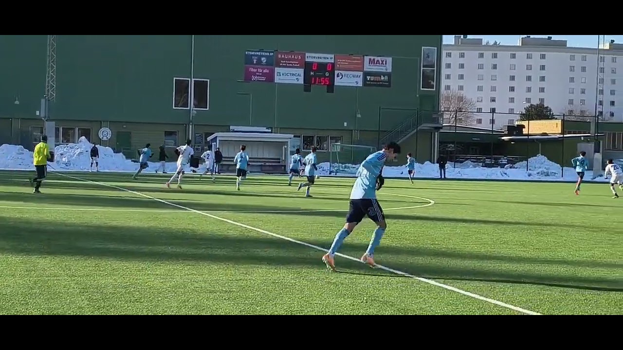 Träningsmatch 15/2-2026 IFK Tumba P16 vs Djurgårdens TFF(P2011-2)