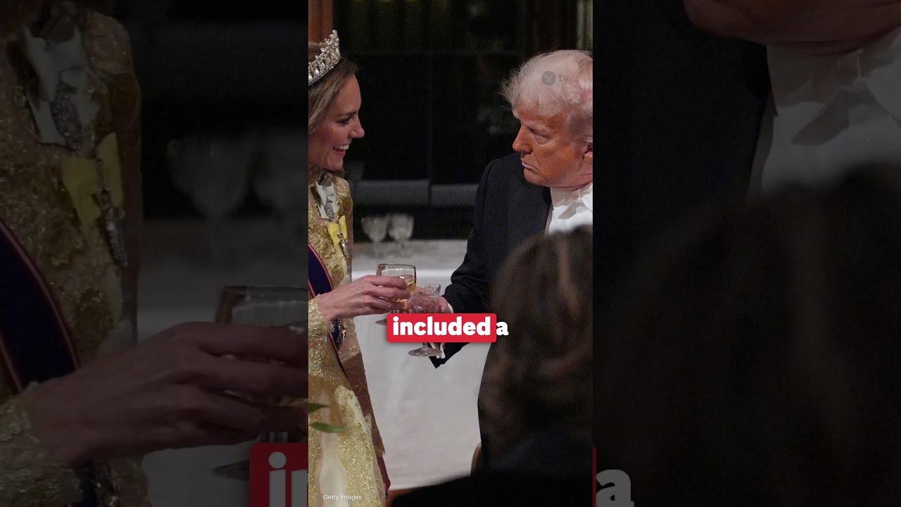 What's on the menu for Trump at the UK state banquet?