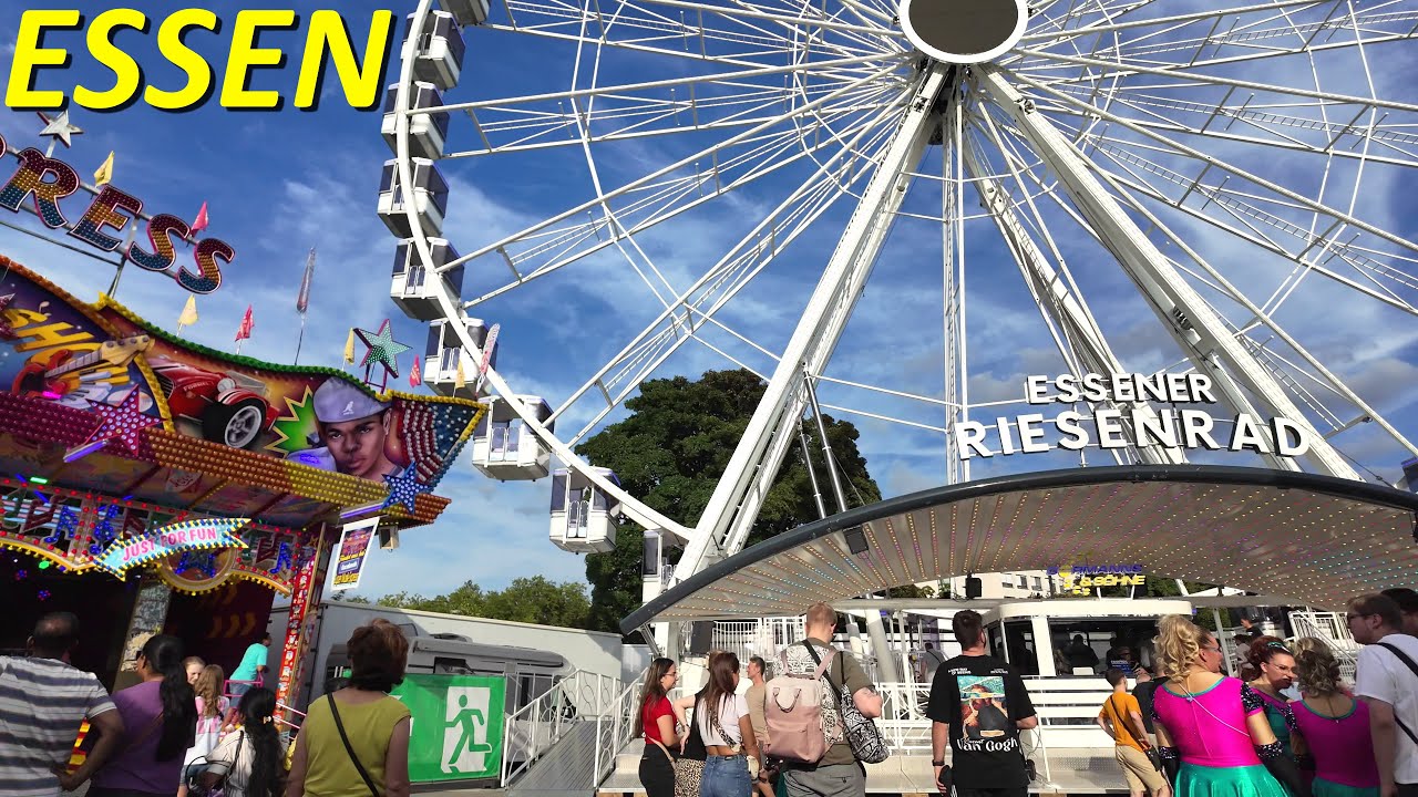 Stadt Essen 4K | Sommerfest an der Grugahalle 2025
