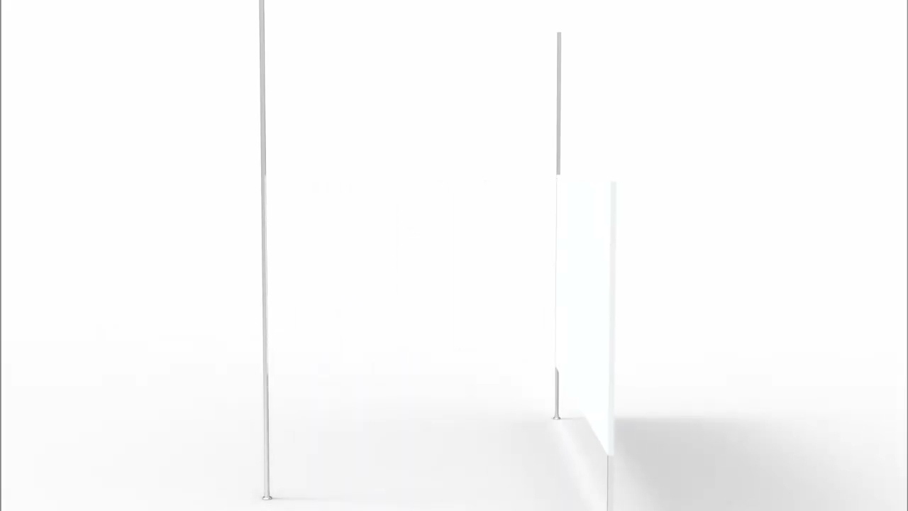 Hinged pivoting  display wall great for holding and displaying #products , #art and much more.