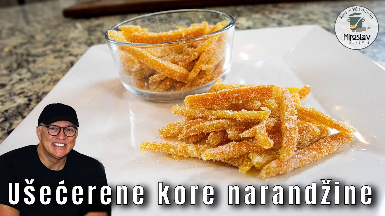 🍊 Kako da Napravite Ušećerene Kore Narandže Kod Kuće! 🍊