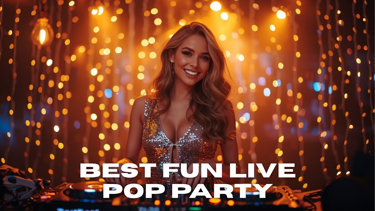 Best Fun Live Pop Party 🎶 Cheerful Beats for Dance & Energy