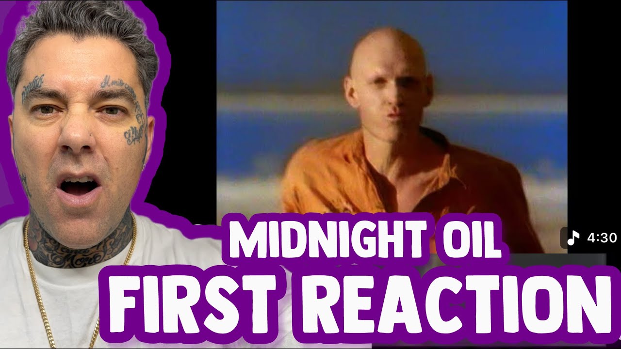 Rapper FIRST time REACTION to MIDNIGHT OIL “Blue Sky Mine”