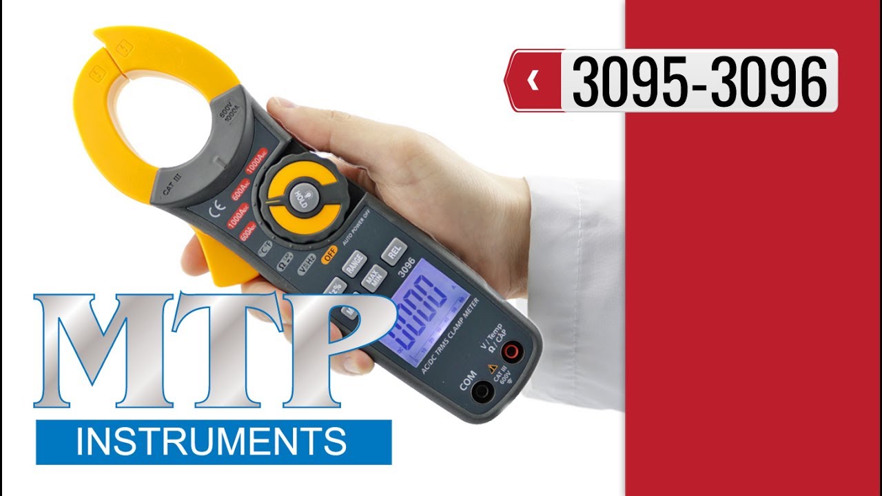 MTP 3096 True RMS Clamp Meters (product video presentation)