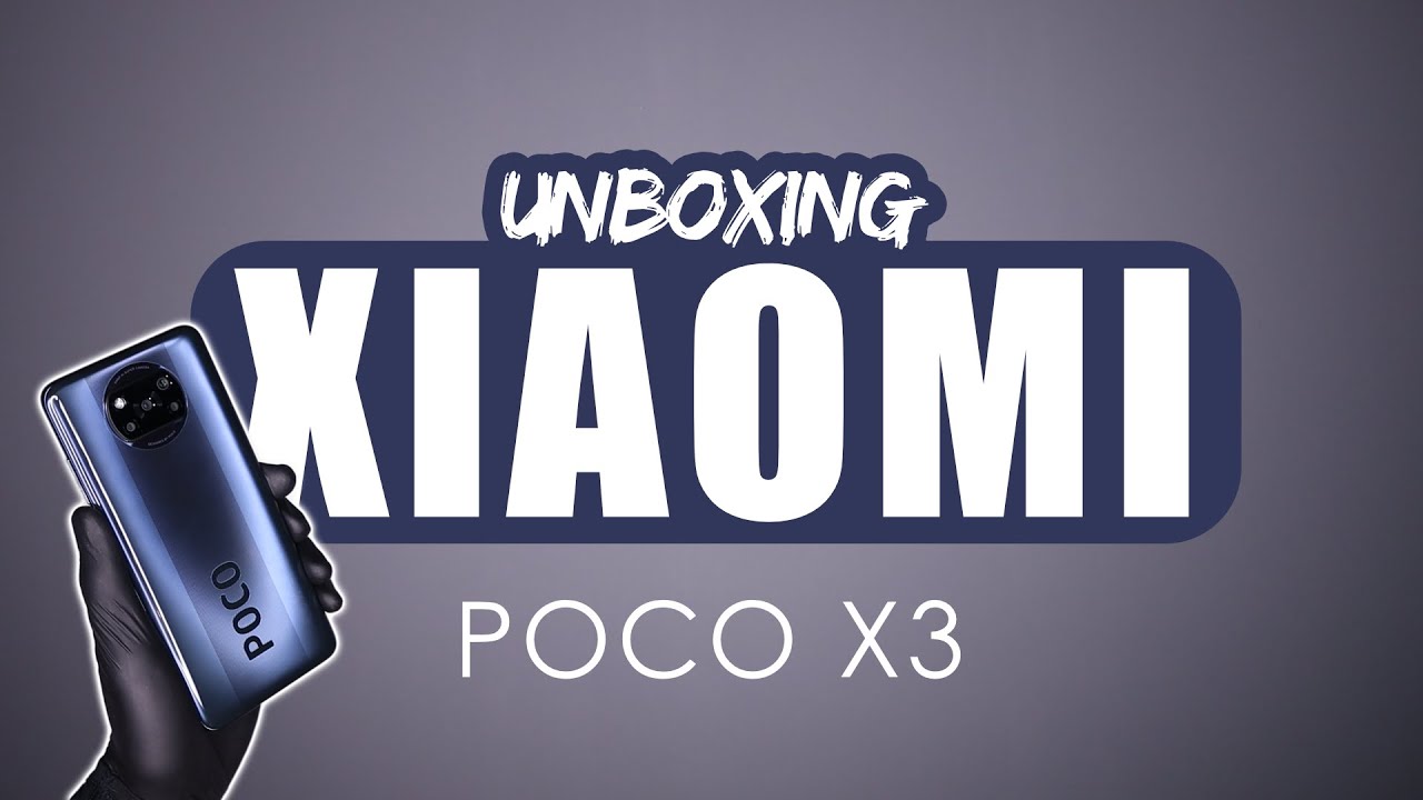 Xiaomi Poco X3 NFC Unboxing - ASMR Unboxing