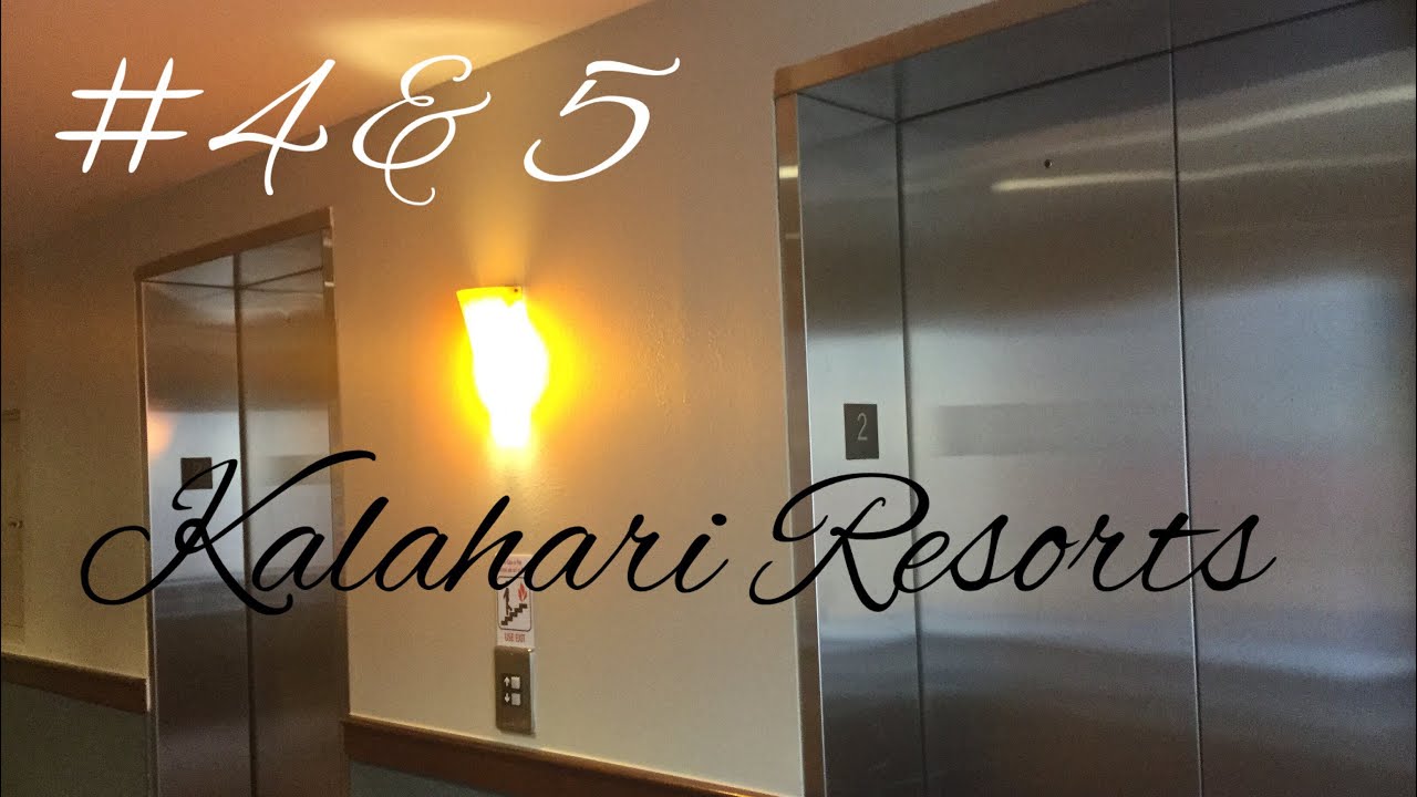 Otis Series 1 Elevators #4&5 at Kalahari Resorts Wisconsin Dells, Baraboo, Wisconsin