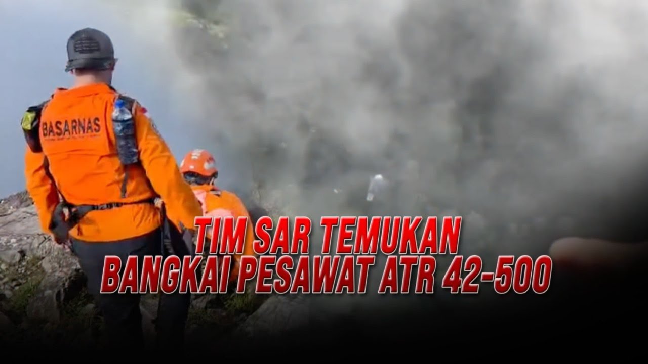 Cuaca Memburuk, Proses Pencarian Korban dan Puing Pesawat ATR 42-500 Dihentikan Sementara