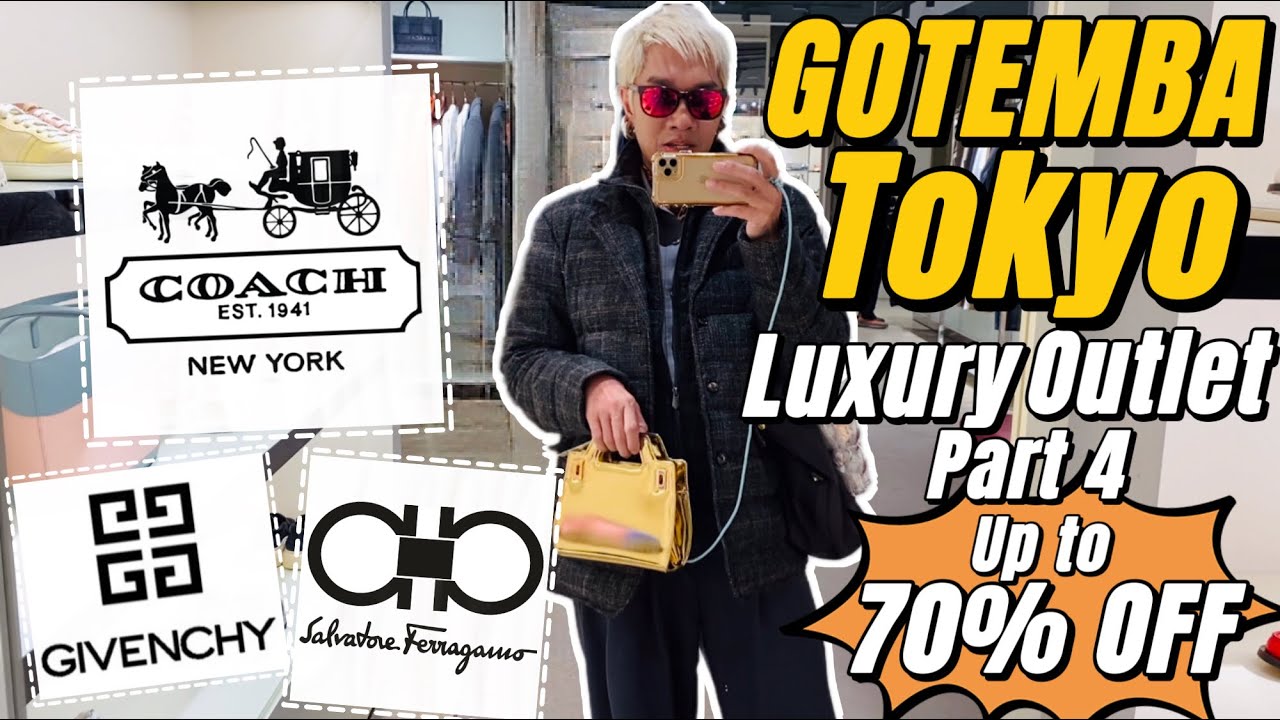 MASSIVE LUXURY OUTLET SHOPPING(W/PRICE) GOTEMBA PREMIUM OUTLET in TOKYO JAPAN COACH + FERRAGAMO  pt4