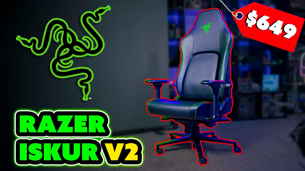Razer Iskur V2 - Unboxing + Assembly + Overview
