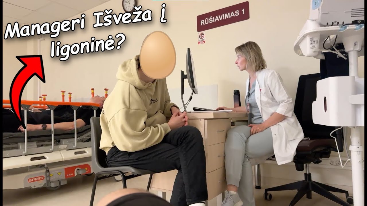 Kaip Manageris Važiavo į Ligoninė 😂 |  Momentai #29