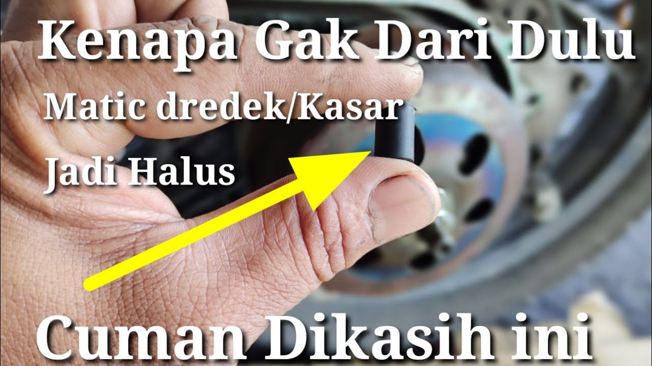 Kenapa Gak Dari Dulu Teryata Cuman Di Kasih Ini Motor Matic Kasar Dredek Jadi Halus