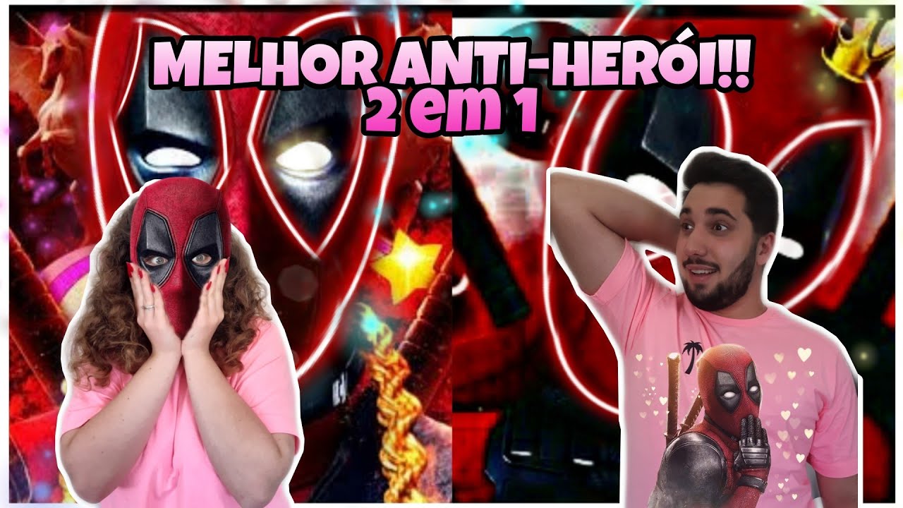 REACT-|2 EM 1| Rap Do Deadpool | NERD HITS E RAP DO DEADPOOL que não tivemos CORAGEM DE LANÇAR!!!