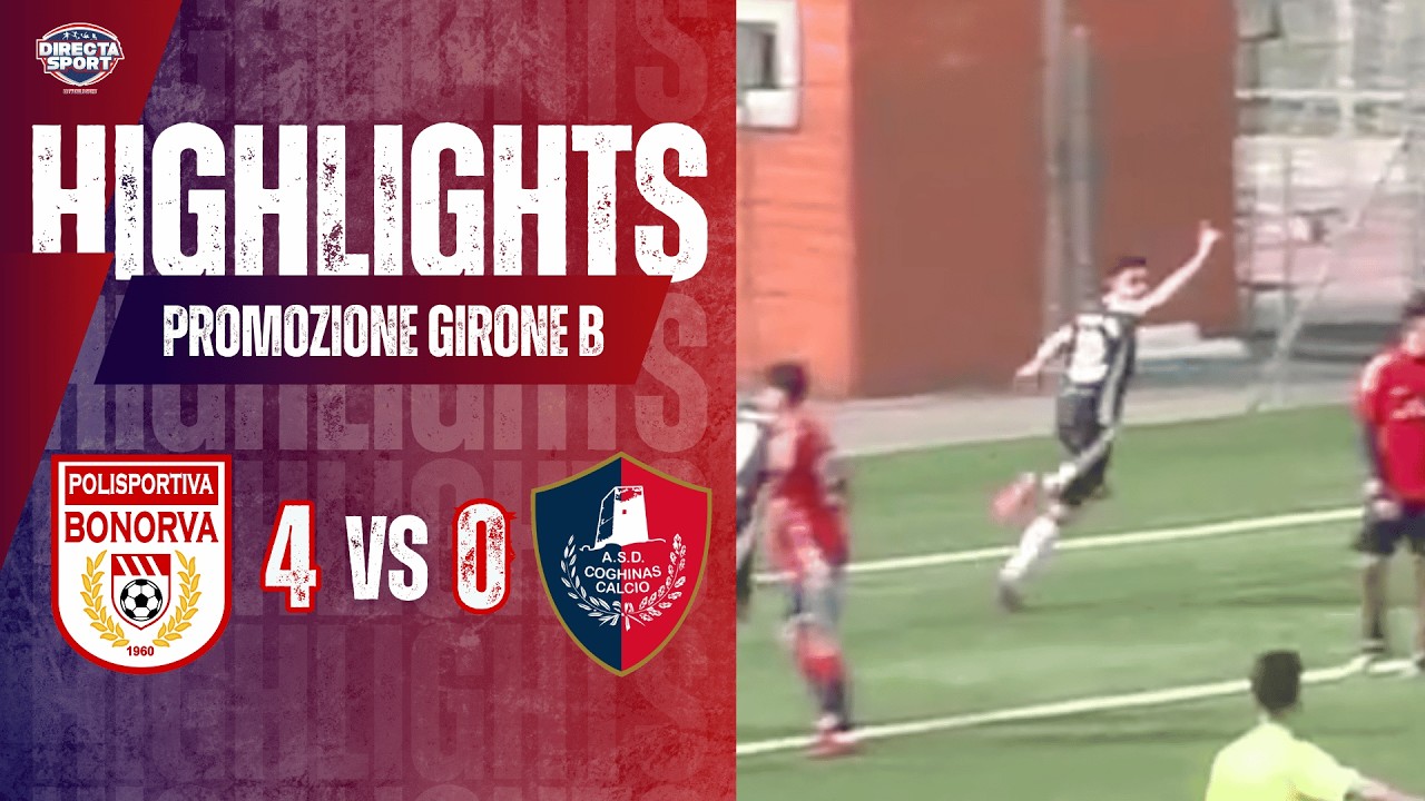 Calcio Promozione Gir. B - Bonorva 1960-Coghinas Calcio 4-0 (Highlights)