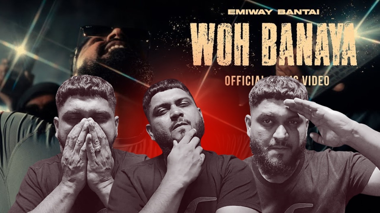 EMIWAY BANTAI WOH BANAYA Реакция | Реакция Эмиуэя Во Баная